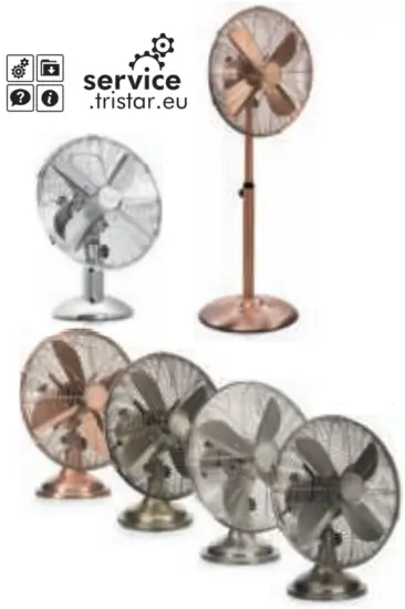 TRiSTAR VE 5953 Desk Fan - qr code