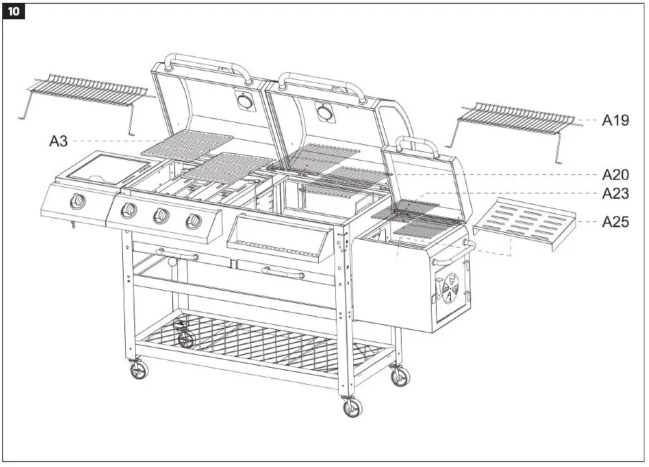 Burns-Barkles-010381-Charcoal-Gas-Grill-with-Smoker-Box-fig10