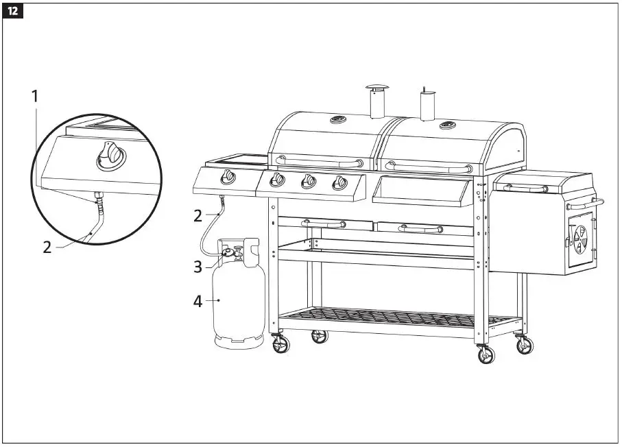 Burns-Barkles-010381-Charcoal-Gas-Grill-with-Smoker-Box-fig13