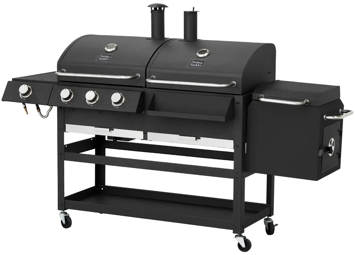 Burns-Barkles-010381-Charcoal-Gas-Grill-with-Smoker-Box-image