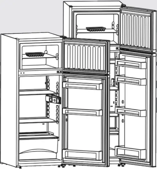 LIEBHERR 7080360 00 Fridge and Freezer