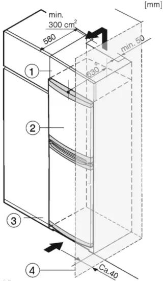 LIEBHERR 7080360 00 Fridge and Freezer - FIG 13