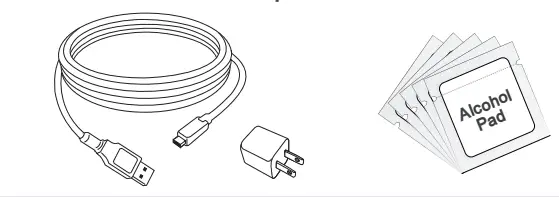 Lifelens 2AXAK100006 Wireless ECG Monitor Kit 2