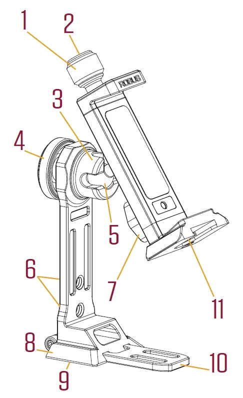 ROBUS SPCS-001 Tripod Adapter and Stand fig 1