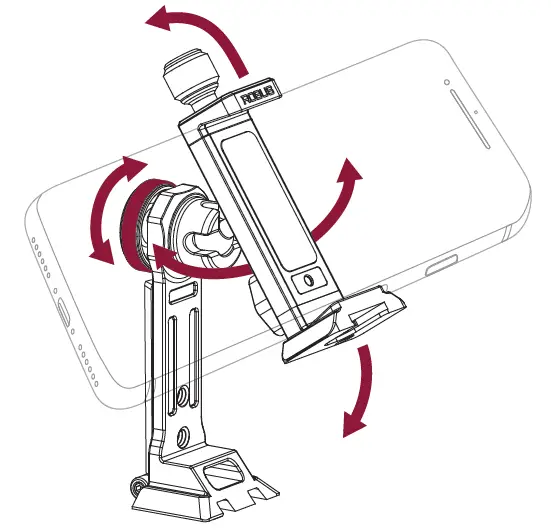 ROBUS SPCS-001 Tripod Adapter and Stand fig 2