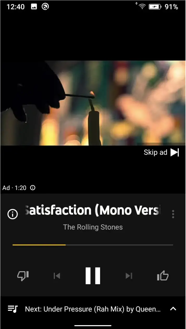 Music Control Interface