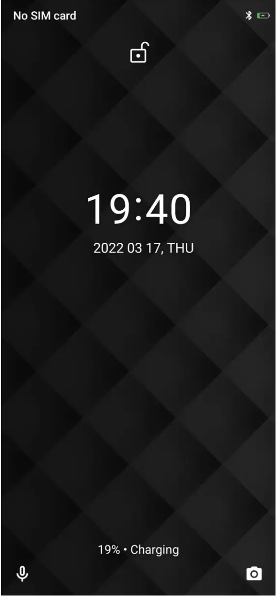 DIM Lock and Walking Phone