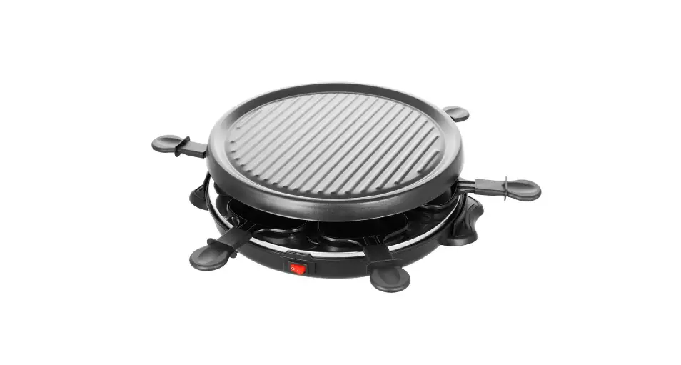 Hema 80090019 800w Gourmet/raclette Set With 6 Pans Instruction Manual