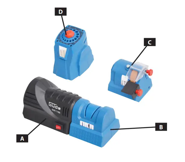 Gude GUS 1100 Universal Sander-1