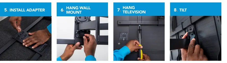 bluebuilt-BBRWM4875-Swivel-Wall-Mount-Inches-3