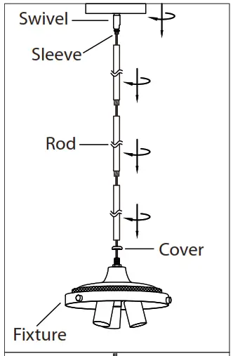 CANARM IPL1097A03BK13 Pendant Light - FIG