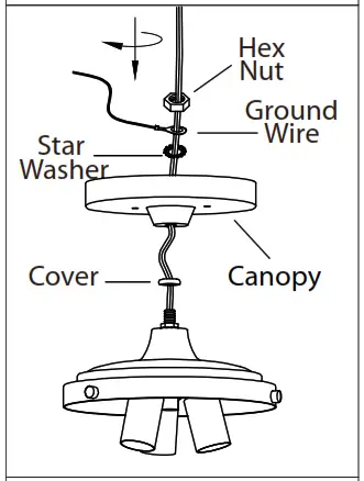 CANARM IPL1097A03BK13 Pendant Light - FIG1