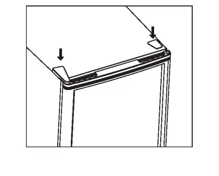 CANDY Refrigerator - hinge cover