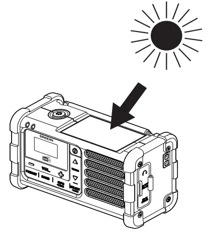 SANGEAN MMR 88DAB Survivor Dab 850mAh Rechargeable Lithium-ion Battery - Figure 3