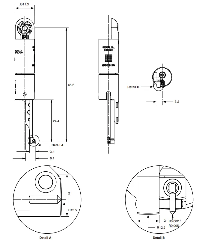 RENISHAW SFM-B1 Surface Finish Probe Module - fig