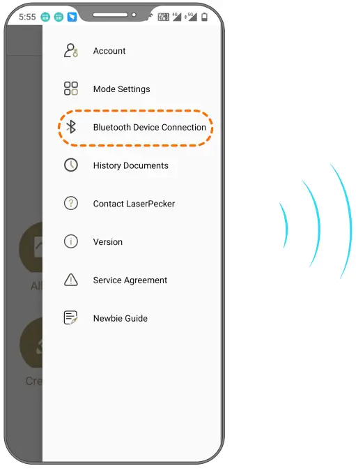 Bluetooth connection