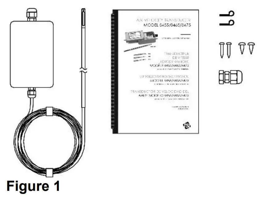 TSI 8455 Air Velocity Transducer-fig1