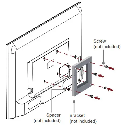 Hisense Roku TV - Mount Bracket