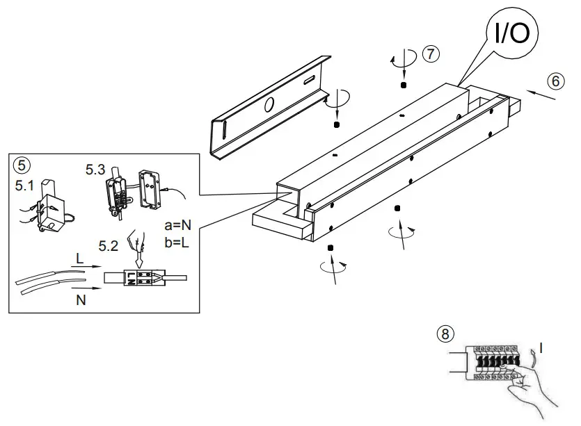 Paul Neuhaus 829354 Q-MATTEO LED Wall Light - fig 2