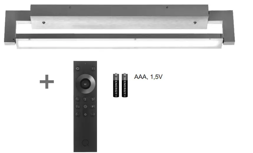 Paul Neuhaus 829354 Q-MATTEO LED Wall Light