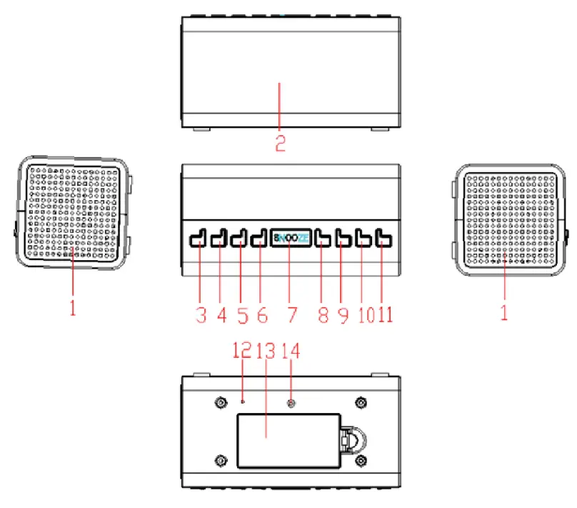 THOMSON CR50 Alarm Clock Radio - Fig