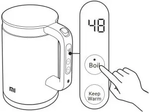 Keep Warming After Boiling-up