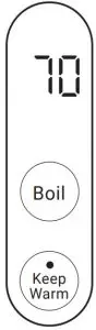 Keep Warming After Boiling-up