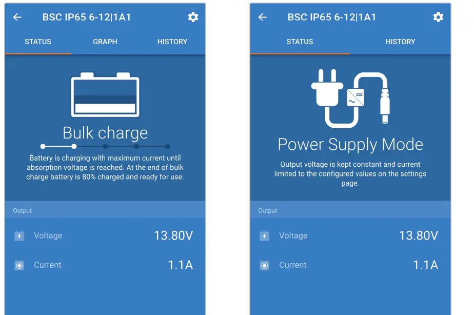 victron energy 100-240VAC Blue Smart IP65 Charger - Fig35