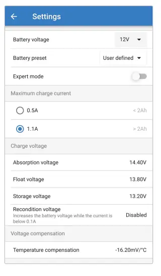 victron energy 100-240VAC Blue Smart IP65 Charger - Fig39