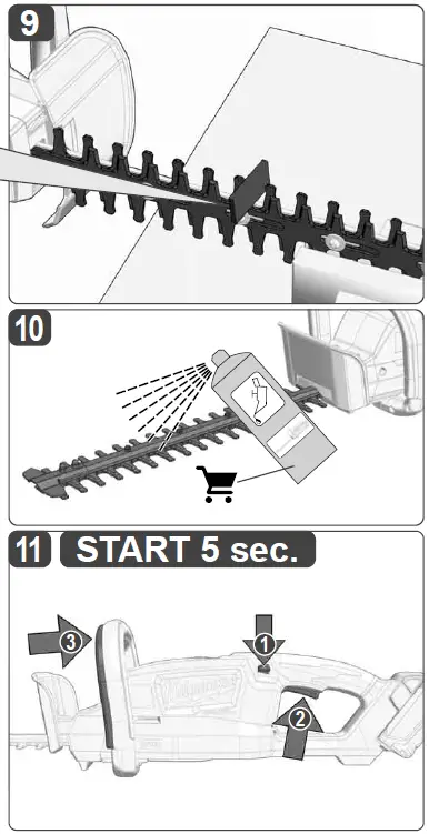 milwaukee M18 FHT45 Cordless Hedge Trimmer 11