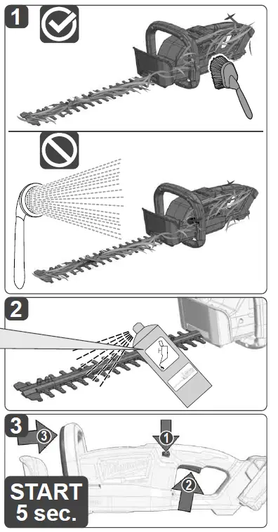 milwaukee M18 FHT45 Cordless Hedge Trimmer 6