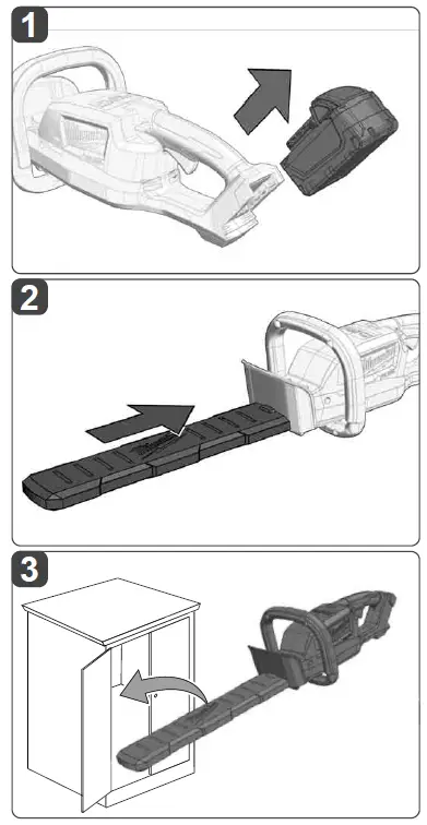 milwaukee M18 FHT45 Cordless Hedge Trimmer 7