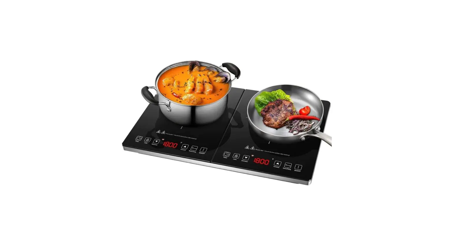 Amzchef Yl 18-dc 08 Double Induction Cooktop Instruction Manual