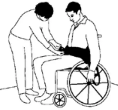 HUMAN CARE NSB 500 Back Belt Sling - Fig 2