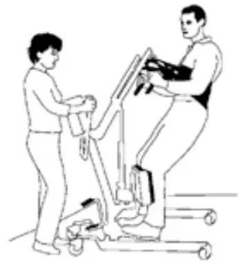 HUMAN CARE NSB 500 Back Belt Sling - Fig 6