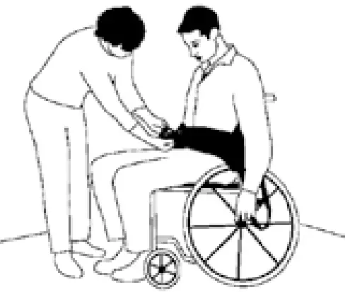 HUMAN CARE NSB 500 Back Belt Sling - Fig 8