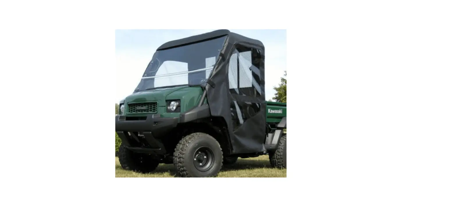 Falcon Ridge Kaw-4010-fc03 4010 Mule Full Cab Enclosure With Lexan Windshield Instruction Manual