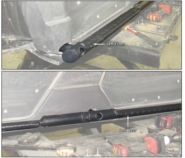 SUPERATV NB-P-RAN1K4-00 Polaris Ranger Heavy-Duty Nerf Bars - 5