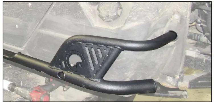 SUPERATV NB-P-RAN1K4-00 Polaris Ranger Heavy-Duty Nerf Bars - 8