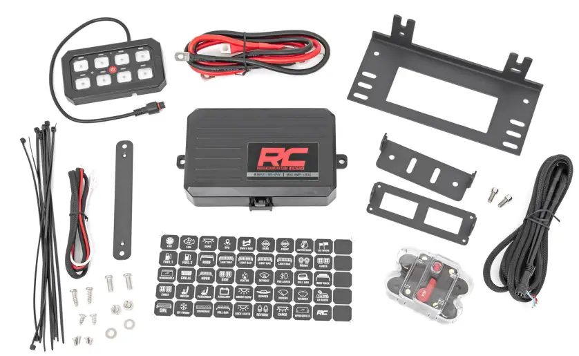ROUGH COUNTRY 921709700 8-Gang Multiple Light Controller
