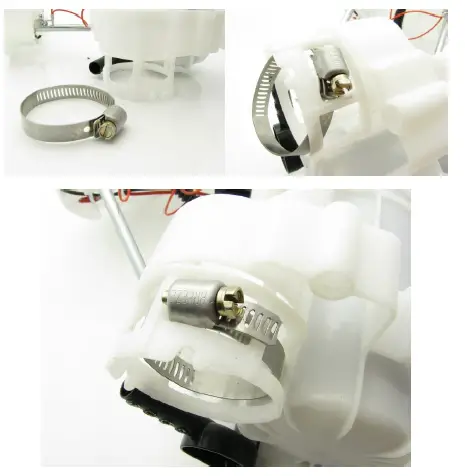 DEATSCH DW65c Fuel Pump 265lph Series w Install Kit Ford Focus-11