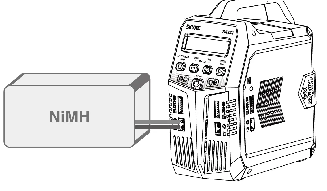 SKYRC T400Q AC DC Quattro Balance Charger Discharger 6