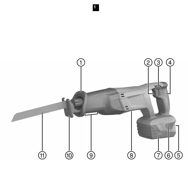 HILTI SR 4 A22 Cordless Reciprocating Saw-