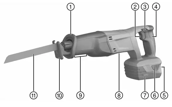 HILTI SR 4 A22 Cordless Reciprocating Saw-fig3
