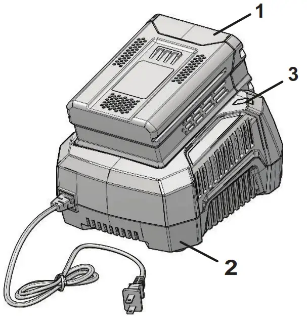 greenworks pro GCH8020 Charger - 3