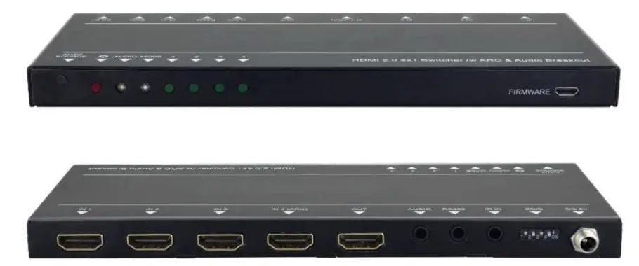 BLACKBIRD 43878 4K 4x1 HDMI Switch