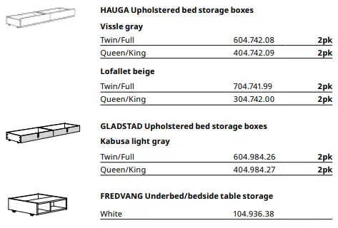 IKEA HEMNES Bed Frames-fig16