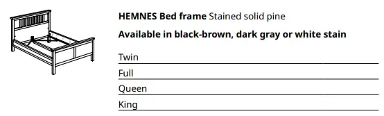 IKEA HEMNES Bed Frames-fig5