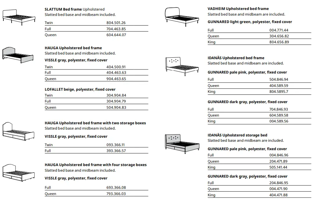 IKEA HEMNES Bed Frames-fig7