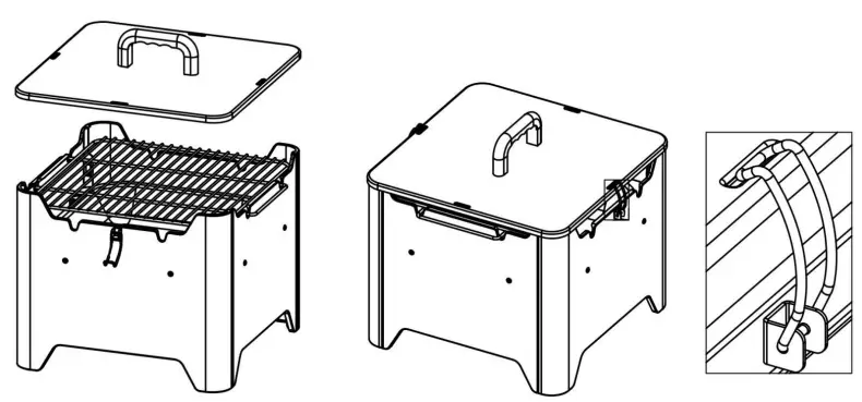 PERMA-STEEL-PG-40C10-Permasteel-Square-Portable-Charcoal-Grill-FIG7